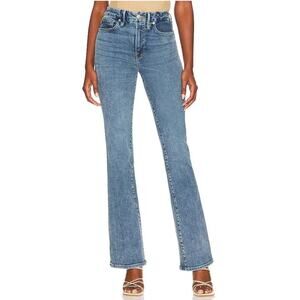Revolve‎ NWT Good American Good Classic Bootcut | Indigo254 Medium Wash | SZ 12